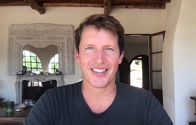  — © 12.09.2023: James Blunt im Home Office Zoom Interview