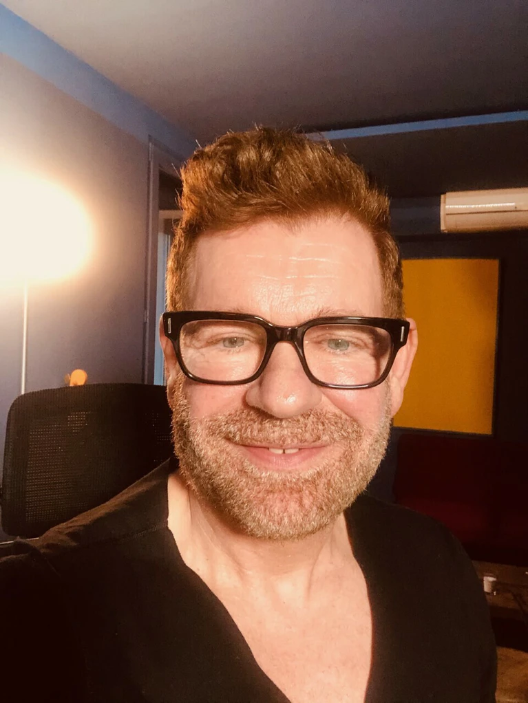  — © 22.03.21:  Home Office Interview Selfie Peter Plate