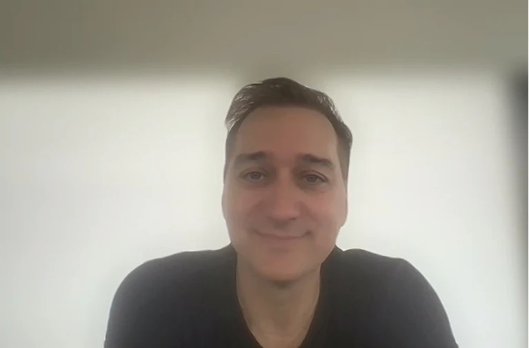  — © 17.08.2023: Paul van Dyk im Home Office Zoom Interview