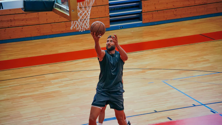 Maximilian Kleber beim Training in Kitzingen  — © Foto: maycreating 