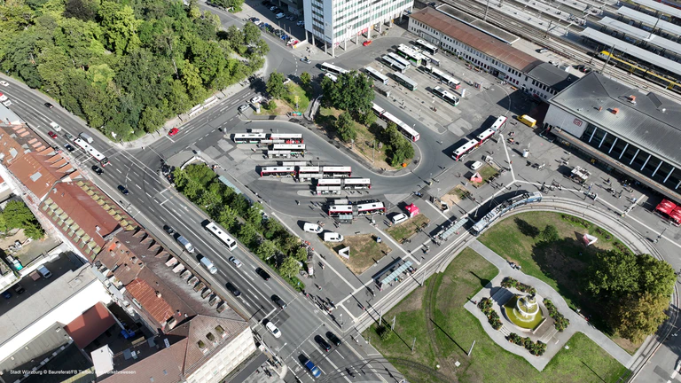  — © Foto: Stadt Würzburg, FB Tiefbau und Verkehrswesen, FA Geodaten und Vermessung
