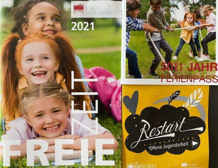 — © Das breite Angebot für die Sommerferien 2021 der Stadt Würzburg